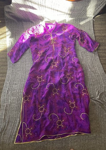 Handmade women purple silk - purple,