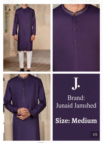 Junaid jamshed men purple - jamshed, men’s